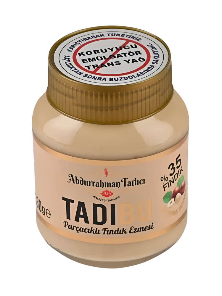 Abdurrahman Tatlıcı Tadıbu Particle Hazelnut Paste 330 G