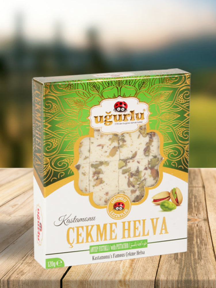 Çekme Helva Antep Fıstıklı 120g