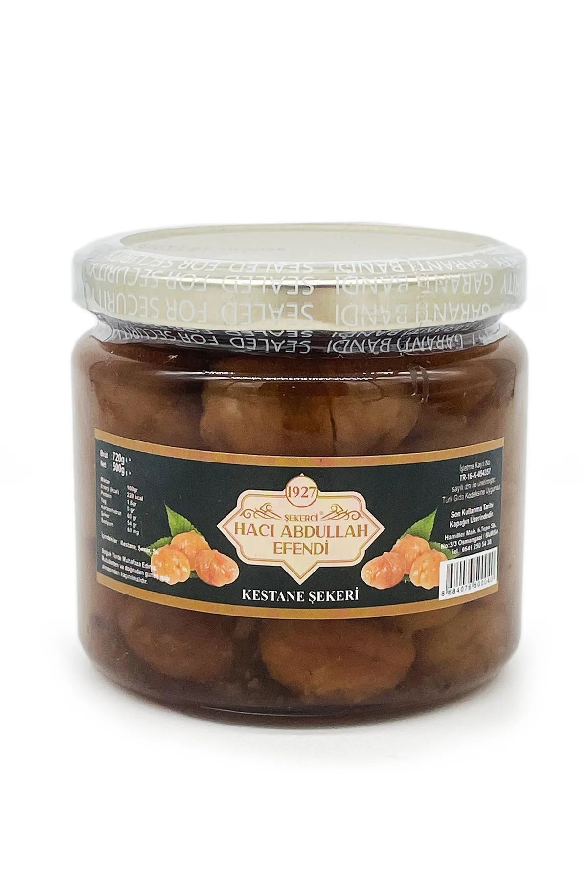 Hacı Abdullah Efendi Kestane 720g