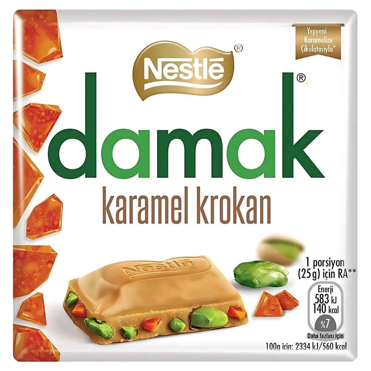 Nestlé Damak Karamel Krokan 60g