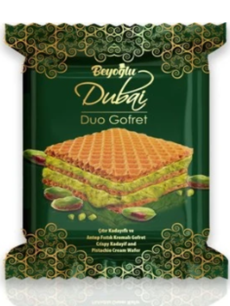 Beyoglu Dubai Duo Gofret 36g