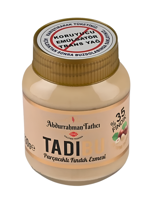 Abdurrahman Tatlıcı Tadıbu Particle Hazelnut Paste 330 G