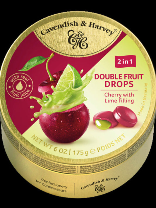 Cavendish & Harvey Double Fruits Drops 175g