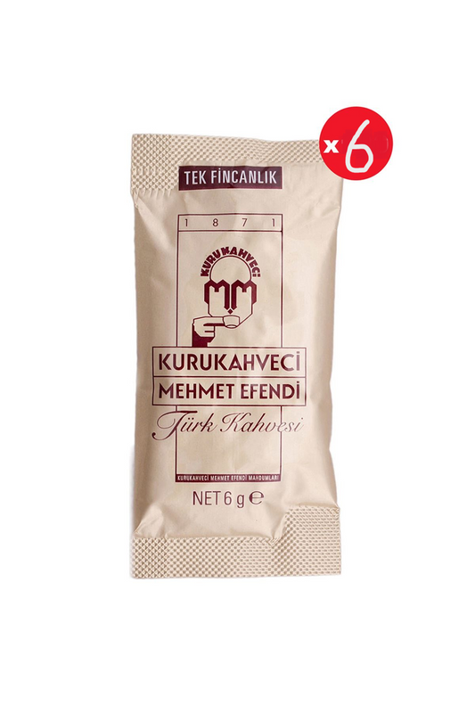 Kurukahveci Mehmet Efendi Türk Kahvesi 6*6g