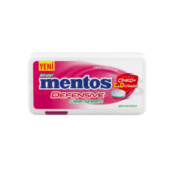 Mentos Defensive Cleanbreath Visne 21g