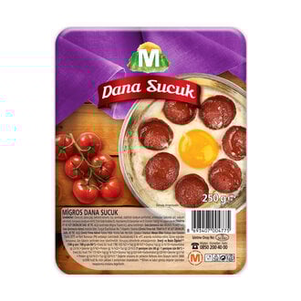Migros Beef Sausage 250g